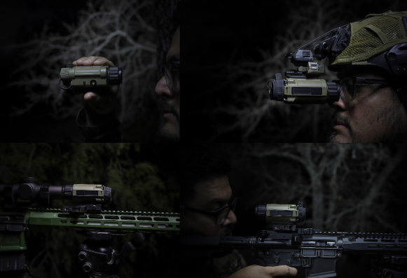 The many ways to use an RH25 multifunction thermal weapon sight. 